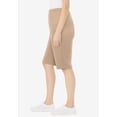thumbnail image 3 of Woman Within Plus Size Knit Bermuda Short, 3 of 3