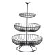thumbnail image 1 of Cesta de 3 niveles de alambre de Metal Sunnimix para frutas verduras aperitivos dulces, 1 of 7