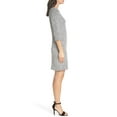 thumbnail image 3 of French Connection Womens Ottoman Knit Jersey Dress, Grey, 6, 3 of 3