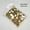 Gold, variant on YTTAL 120Pcs Mini Metallic Star Gift Bows Assorted Color Self-Adhesive Present Bow Decorations, Multi Color Tiny Star Bows for Christmas Gift Wrapping, Holiday Crafts & Xmas Party Decor