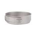 thumbnail image 1 of Lixada Ultralight Titanium Frypan Outdoor Camping Hiking Backpacking Cooking Frying Pan with Foldable Handles, 1 of 7