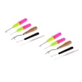 thumbnail image 1 of Abbracc 10Pcs Latch Hook Tool Assorted Crochet Needles for Braiding Weaving Knitting, 1 of 6