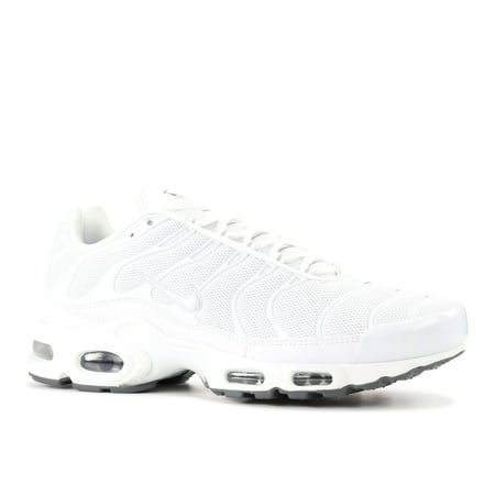 Nike Air Max Plus Triple White/Black-Cool Grey Men's Running Shoes 604133-139