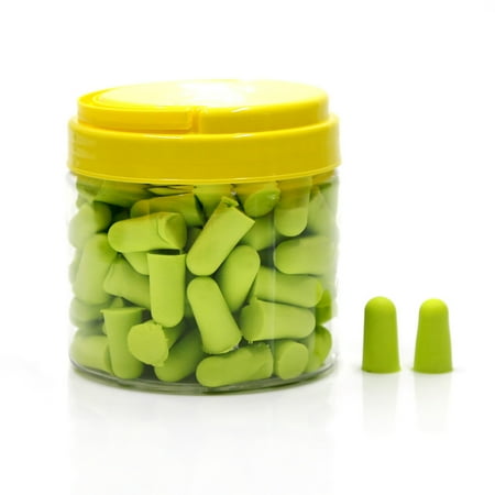 

50 Pairs Soft Foams Ear Plug Noise Reduction Earplugs Protector for Sleeping LearningLight Green