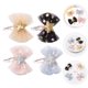 thumbnail image 4 of 4 Uds. De lazos para niña, velo de malla, pinzas para el pelo con lazo, pasadores a presión, accesorios para el cabello para niña pequeña, 4 of 5