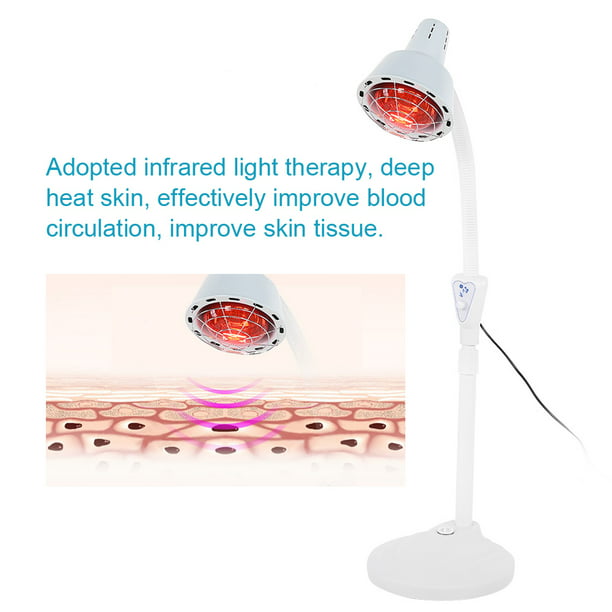 Eecoo Infrared Red Heat Light, Red Light Therapy Desk Lamp