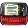 Samsung B5310 GSM Cell Phone, Black/Red (Unlocked)