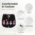thumbnail image 6 of Picia Happy Independence Day Gnome Pattern Women's 2 in 1 Athletic Running Shorts High Waisted Workout Casual Gym Sweat Shorts with Comfy Liner Zipper Pockets-XX-Large, 6 of 9