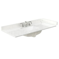 Wyndham Collection Wcfqc348stopuns-Q 48" Quartz Vanity Top - White