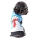 thumbnail image 1 of Gato perro suéter Navidad Papá Noel mascota gato invierno prendas de punto ropa de abrigo (muñeco de nieve azul), 1 of 4