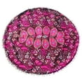 thumbnail image 4 of Large Round Bohemian Floor Pillow Cover Ottoman Pouf New High Quality 1Pc Decorative Comfortable Cushion 80X80Cm For Reading Meditating Relaxing Playroom Party Lounging, 4 of 5