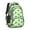Alien UFO Pale, variant on Alien Rocket Deep Blue Pattern Cute School Backpack Bag with Padded Back and Adjustable Shoulder Straps 16.9 X 12.6 X 5.9 Inches