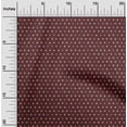 thumbnail image 2 of oneOone Georgette Viscose Maroon Fabric Asian Block Craft Projects Decor Fabric Printed By The Yard 42 Inch Wide, 2 of 5