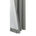 thumbnail image 4 of Noel Total Blackout Grommet Curtain Panel 52" x 84" in Greige, 4 of 5