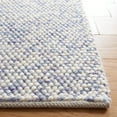 thumbnail image 3 of SAFAVIEH Natura Finn Distressed Area Rug, Blue/Ivory, 6' x 6' Square, 3 of 8