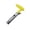 Yellow, variant on Mdesiwst Stainless Steel Fruit Corer Tool Ergonomic Handle Easy Grip Pear Corer Serrated Blades Pear Corer Remover