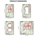 thumbnail image 2 of Kurmntregon Cute Floral Decorative Light Switch Cover Plate 1 Gang Decorative Light Switch Cover Switch Plate Toggle Wall Plate Switch Cover Plate For Bathroom Kitchen 4.50inx2.76in, 2 of 6