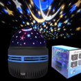 thumbnail image 3 of Star Projector Light Crystal Magic Ball Lamp Galaxy Projector Lamp Aurora Projector Starry Sky Night Light Projector Creative Kids Bedroom Light USB Charging, 3 of 9