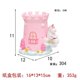 thumbnail image 3 of Resin Ornaments Pen Holder Heart-Shaped Castle Unicorn Desktop Ornaments Pen Holder Student Office Storage, 3 of 3