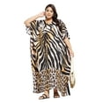 thumbnail image 3 of Oussum Women Plus Size Kaftans Polyester Long Maxi Caftan Gown Evening Casual Dress Online, 3 of 8