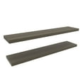 thumbnail image 2 of Living Room Display Shelves Ecco 47" Wide Floating Shelves Set Of 2, Shelves For Wall Decor For Bedroom, Bathroom Storage Shelves, Book Shelves For Living Room, Olive,Living Room Shelving Units, 2 of 8