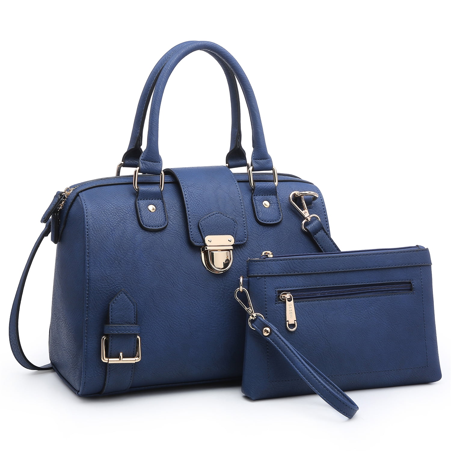 Vegan Leather Shoulder Bag IUCN Water