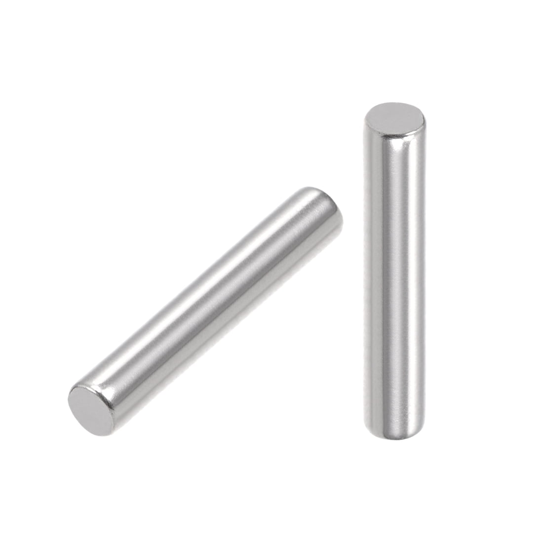 uxcell 100Pcs 2mm x 22mm Dowel Pin 304 Stainless Steel Shelf Support Pin Fasten Elements Silver Tone 
