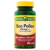 Spring Valley Bee Pollen Capsules, 550 Mg, 100 Ct