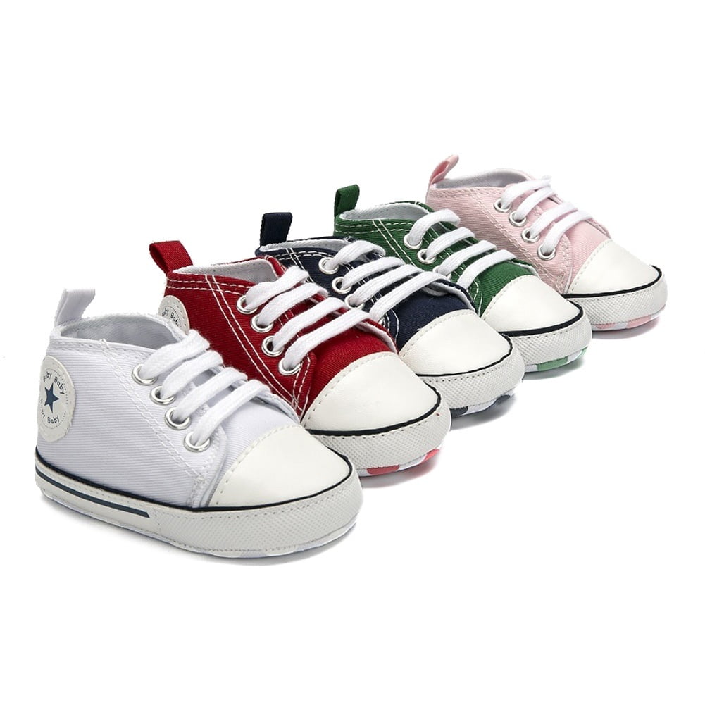 Toddler Baby Canvas Shoes Casual Sports Sneakers Kids Children Soft