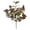 Brown, variant on 1Pc Green Purple Artificial Coleus Plant, 17" Faux Variegated Greenery Bush with 5.5" Stem, UV Resistant Fake Colorful Foliage for Porch Planter Vase Filler