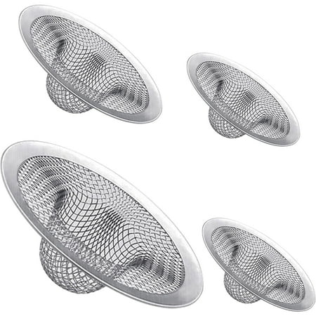 

Sink Mesh Strainer Mesh Metal Sink Strainer Stainless Steel Slop Basket Filter Trap Bathroom Sink Drain Strainer Mesh Metal Sink Strainer(10PCS 7CM)