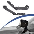 thumbnail image 1 of Hood Ditch Side Pillar Work Led Light Pod Mount Bracket Engine Hood Hinge Mount Bracket for Offroad Light Cube Light Whip Antenna Compatible with 07-13, 1 of 4