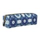 thumbnail image 1 of Balery Vintage Blue Estuche de Lápices de Cuero Impreso, Estuche para Suministros de Arte, Estuche de Lápices con Cremallera, Estuche de Almacenamiento de Papelería, 1 of 7
