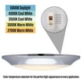 thumbnail image 3 of Westinghouse Lighting Westinghouse 7-3/8-Inch Dimmable ENERGY STAR LED Indoor/Outdoor Surface Mount Wet Location Chrome (New Version), 3 of 5