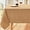 Amber Bronze, variant on decorUhome Waterproof Rectangle Linen Tablecloth, Wipeable Burlap Table Cloth, Wrinkle and Stain Resistant Washable Table Cover for Kitchen, Dining, Parties, 60x120, Beige