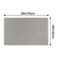 thumbnail image 6 of Unique Bargains 1 Pc Kitchen Rugs Cushioned Anti Slip Kitchen Mats Waterproof Non Slip Rug Grey 18" x 28", 6 of 6