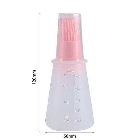 

BBQ Cooking Baking Panca Bar Grill Brush Grade Silicone Baking Cooking Oil Bottle BBQ Kitchen Gadgets