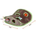 thumbnail image 1 of Cat Mice Game Intelligence Toy Bell Tent With 9 Hole Cats Playing Tunnel Foldable Mouse Hunt Toys Keeps Kitten Active Pets, 1 of 5