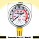 thumbnail image 4 of 4 ManóMetros PresióN Aire de 0 a 200 Psi,ConexióN Macho NPT 1/8 Pulgadas,ManóMetro de Aire de Montaje Lateral Inferior,ManóMetro de Compresor Aire con Dial 1,57 Pulgadas, 4 of 5