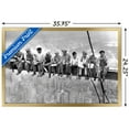 thumbnail image 3 of Lunching on a Crossbeam Wall Poster, 22.375" x 34", Framed, 3 of 3