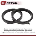 thumbnail image 4 of Adaptador de anillo espaciador de altavoz Unique Bargains para Honda CRZ 2011-2016 Front Rear 6.5" ABS 2 Set, 4 of 7