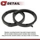 thumbnail image 4 of Adaptador de anillo espaciador de altavoz Unique Bargains para Honda CRZ 2011-2016 Front Rear 6.5" ABS 2 Set, 4 of 7
