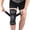 Black and gray-M, variant on Knee Sleeve,Professional Knee Brace with Adjustable Straps,Compression Knee Support Support for Weightlifting Workout