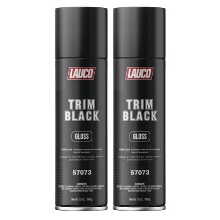 Trim Black Gloss Aerosol 13 oz. Quantity: 2 Pack