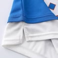 thumbnail image 6 of Children'S Short Sleeved Set, Thin Summer T-Shirt, Sportswear Two-Piece Set Blue 4-5Y, 6 of 9