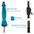 thumbnail image 2 of SunRay 9' Round 8Rib Solar Lighted Umbrella, 2 of 40