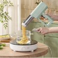thumbnail image 3 of 50W Home Noodle Machine Wireless Handheld Electric Noodle Gun Noodle Machine Portable Automatic Dough Pressing Machine 6 Molds ,Easy to Use, 3 of 7