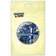 thumbnail image 1 of Blue Computer Motherboard Processor CPU Memory Pinback Button Pin Badge, 1 of 2