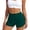 a-14Dark Green8, variant on Women High Waist Curved Split Hem Athletic Swim Shorts Solid Color Stretch Quick Dry Breathable Slim Fit Workout Running Sport Swimwear Bottoms Leisure Swimwear L