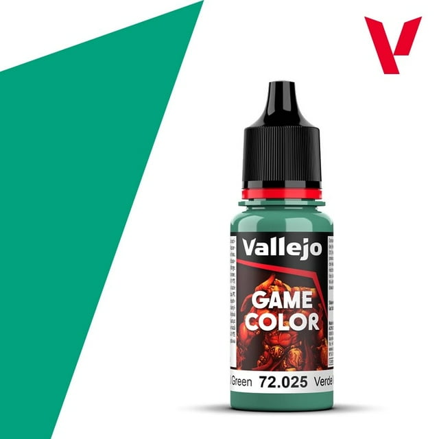 Juego de Pinturas Acrílicas Vallejo Game Color - Kit de Modelado de Miniaturas, 18 ml, Tonos Vibrantes y Saturados, Serie 72.025